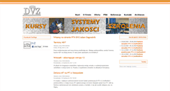 Desktop Screenshot of dvz.pl